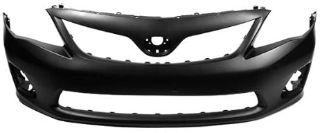 Front bumper cover TOYOTA COROLLA 2011-2013: BASE|CE|LE; prime; Value Line