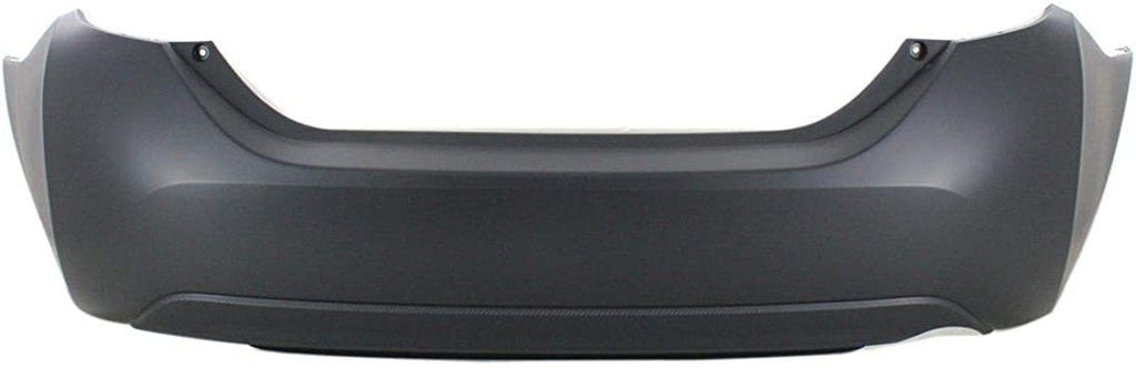 Rear bumper cover TOYOTA COROLLA 2014-2019: Textured Lower; prime; Value Line