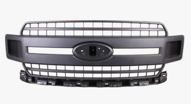 Grille assy FORD F-150 2018-2020; XL; Matte Black Value Line