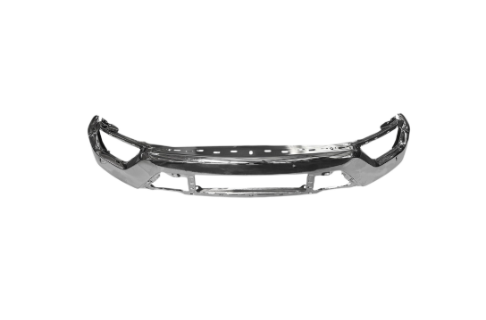 [FO1002463V] Front bumper face bar FORD	F-150 2021-2023 w/o Active Park Assist; w/o Park Distance Sensors; Chrome  Value Line