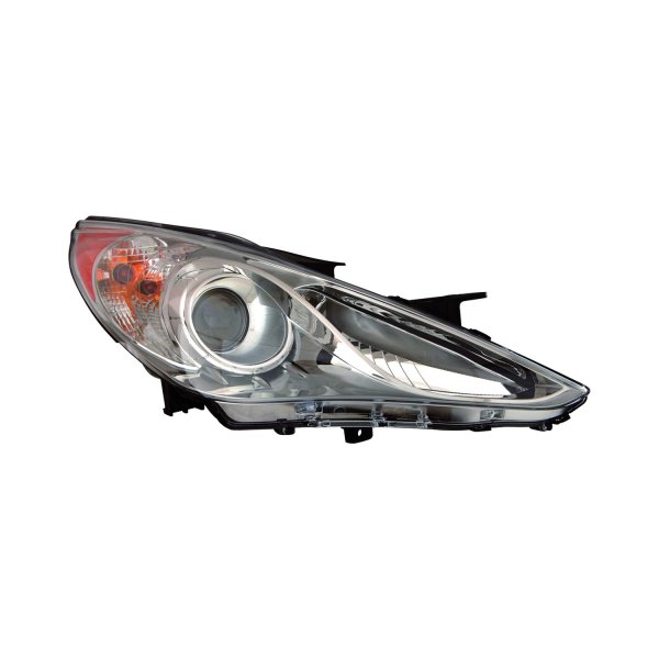 [HY2503157V] RT Headlamp assy composite HYUNDAI SONATA 2011-2014 LIMITED|SE; Halogen; Type 2; Chrome Bezel Value Line