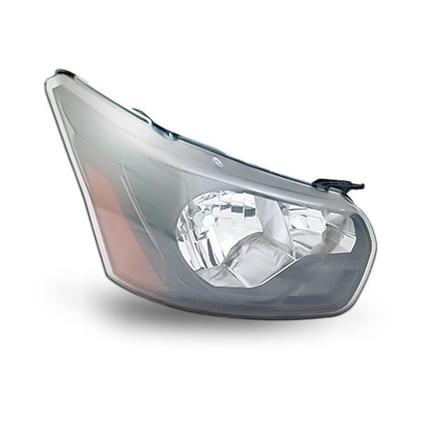 [FO2503356V] RT Headlamp assy composite FORD TRANSIT-150, TRANSIT-250, TRANSIT-350 2016-2025; w/o Chrome Trim; Value Line