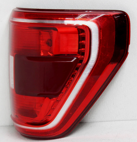 RT Taillamp lens/housing FORD F-150 2021-2023 XL|XLT; w/Blind Spot Detection Value Line