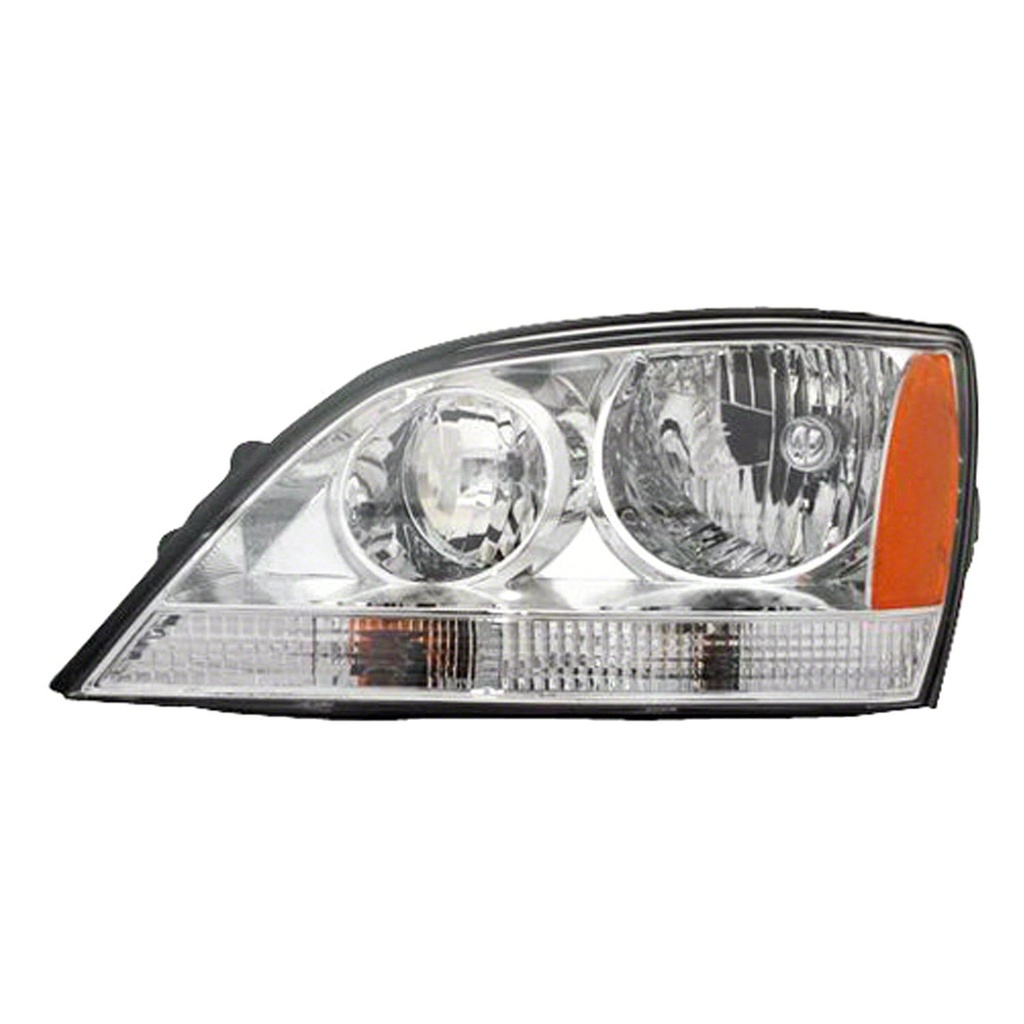[KI2502121] LT Headlamp assy composite KIA SORENTO 2005-2006 w/o sport package	