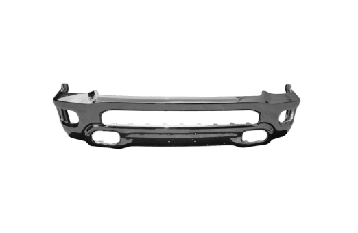Front bumper face bar RAM 1500 2019-2024 Exc REBEL; Chrome Value Line