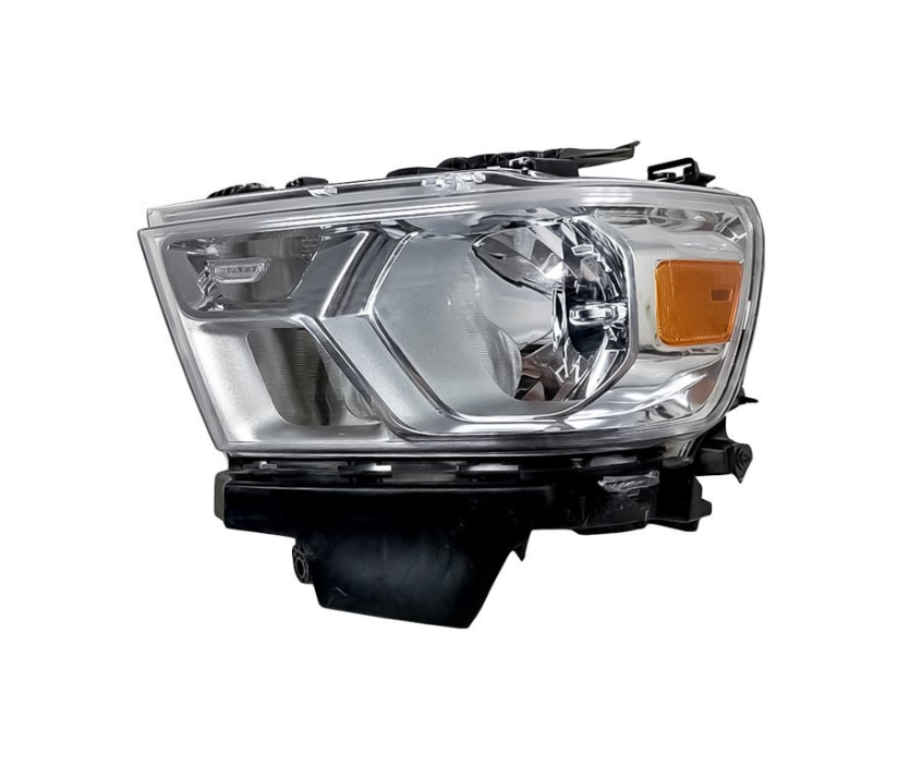 [CH2502329V] LT Headlamp assy composite RAM	1500 2019-2024 Halogen; Chrome Trim Value Line