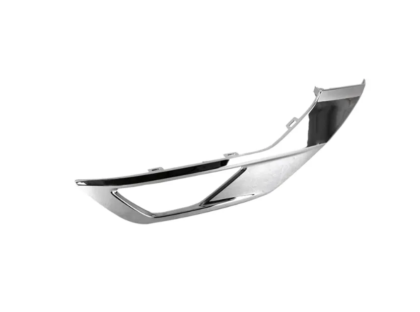 [MI1039133] RT Front bumper insert MITSUBISHI OUTLANDER 2022-2024 SE|SEL; Fog Lamp Bezel; w/Fog Lamps; Chrome