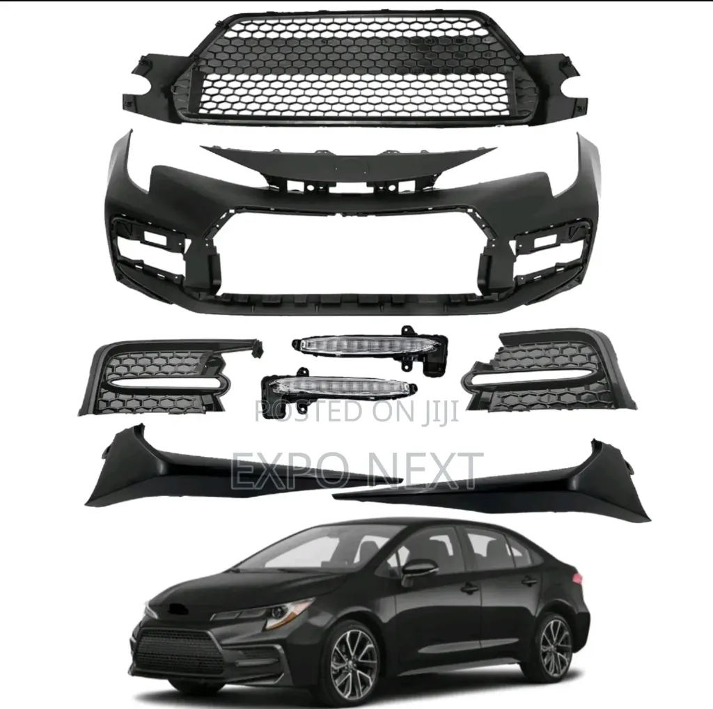 2020-2022 TOYOTA COROLLA SE front bumper assembly w/bumper grille assembly,w/fog lamp cover and fog lamp,w/tow hook cover,w/front bumper molding