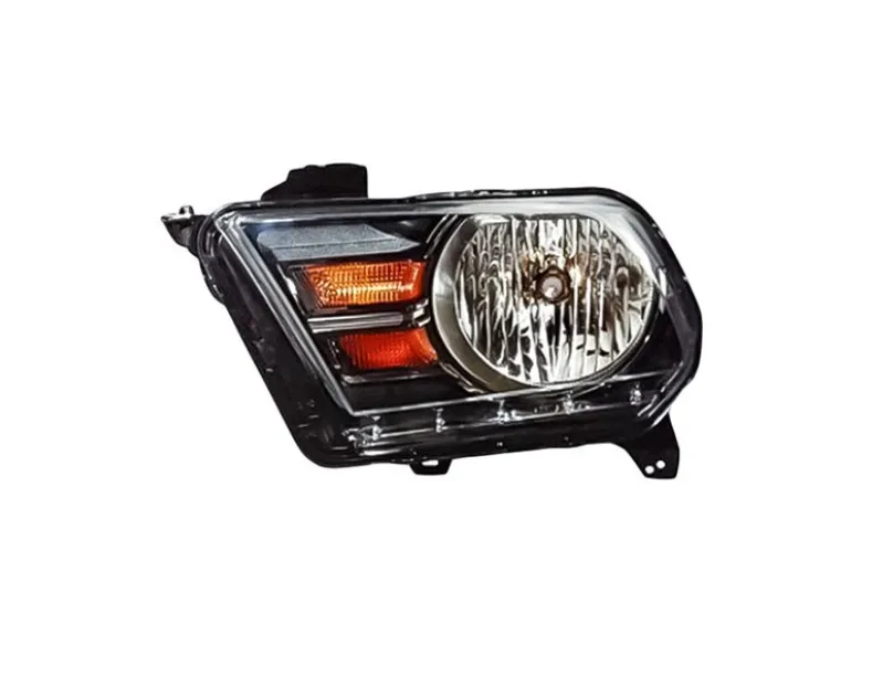 LT Headlamp assy composite FORD MUSTANG 2010-2014 GT; Halogen Value Line
