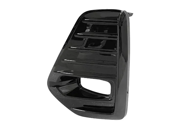 LT Front bumper insert NISSAN KICKS 2021-2024 SR; Fog Lamp Bezel; w/Fog Lamps