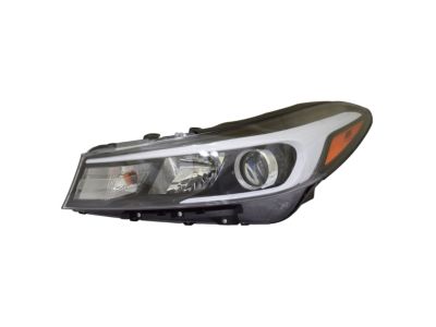 LT Headlamp assy composite KIA FORTE 2018-2018 Halogen; w/o LED Position Lamp; From 7-4-17 Value Line