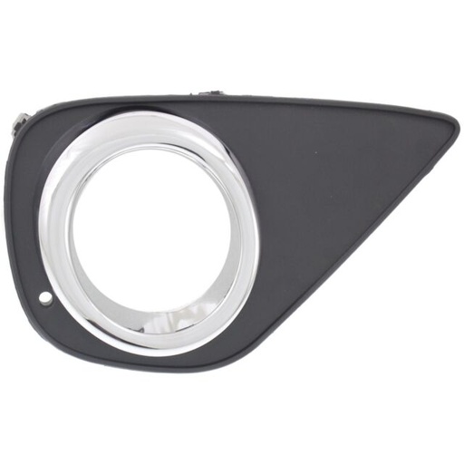 [TO1039189] RT Front bumper insert TOYOTA YARIS 2015-2017: H/B; Fog Lamp Bezel; w/Fog Lamps