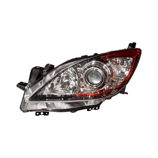 [MA2518130] LT Headlamp lens/housing MAZDA 3 2010-2013: Halogen