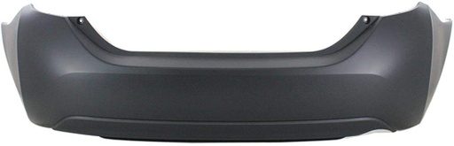 [TO1100309] Rear bumper cover TOYOTA COROLLA 2014-2019: Textured Lower; prime