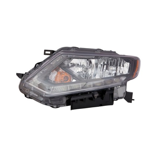[NI2502226] LT Headlamp assy composite NISSAN ROGUE 2014-2016 Info: Halogen