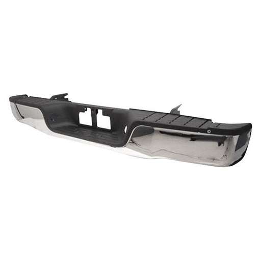 [TO1103117] Rear bumper assembly TOYOTA TUNDRA 2007-2013 Info: w/o Parking Aid; w/o Rock Warrior Pkg; Chrome; see notes