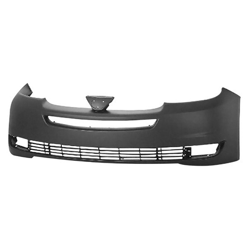 [TO1000272] Front bumper cover TOYOTA SIENNA 2004-2005; w/o park sensor; w/o radar cruise; prime