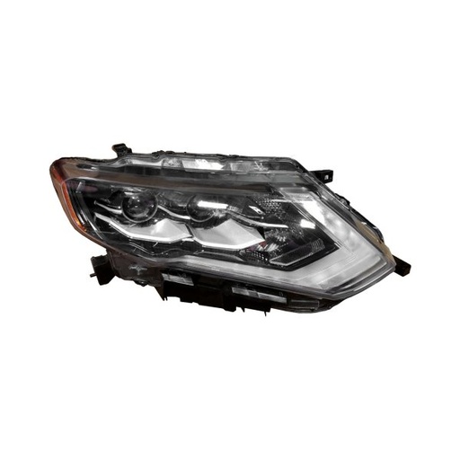 [NI2503256] [NI2503256] RT Headlamp assy composite NISSAN ROGUE 2017-2018; LED