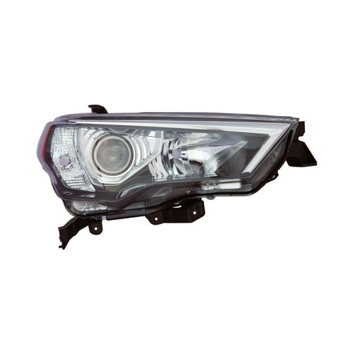 [TO2519150] RT Headlamp lens/housing TOYOTA 4RUNNER 2014-2020