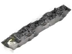 [6410C963] [6410C963] LT Bracket rear bumper side MITSUBISHI MIRAGE 2017-2021 H/B