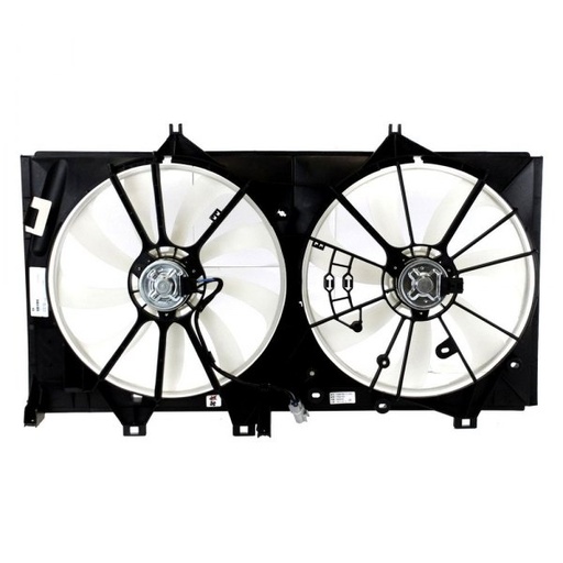 [TO3115169] [TO3115169] Radiator cooling fan assy TOYOTA CAMRY 2012-2017: 2.5L; Motor/Blade/Shroud Dual Fan Assy
