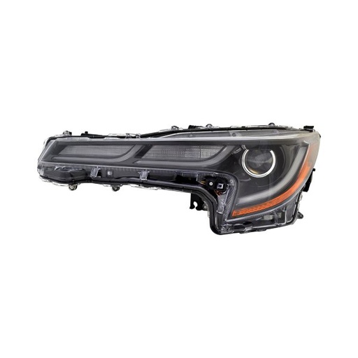 [TO2502272] LT Headlamp assy composite TOYOTA COROLLA 2019-2023; H/B & Sedan SE & XSE w/o Adaptive Headlamps