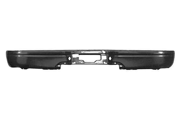 [FO1102305] Rear bumper face bar FORD F-150 1997-2003 Styleside; step type; except Super Crew cab; black - paint to match