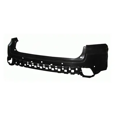 Rear bumper cover upper TOYOTA HIGHLANDER 2014-2016 w/Rear Object Sensors; prime