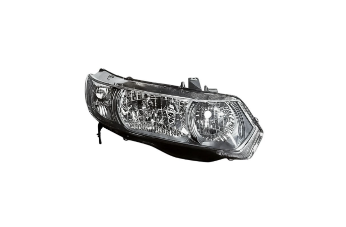 RT Headlamp lens/housing HONDA CIVIC 2010-2011 Info: Coupe; 5 Speed Manual/Auto Trans; w/Clear Signal Lens