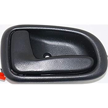 LT Front door handle inside TOYOTA COROLLA 1993-1997 BLACK