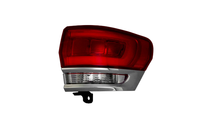 RT Taillamp assy outer JEEP GRAND CHEROKEE 2014-2021 LAREDO|LIMITED|OVERLAND|SUMMIT; w/o Gray Trim; Chrome
