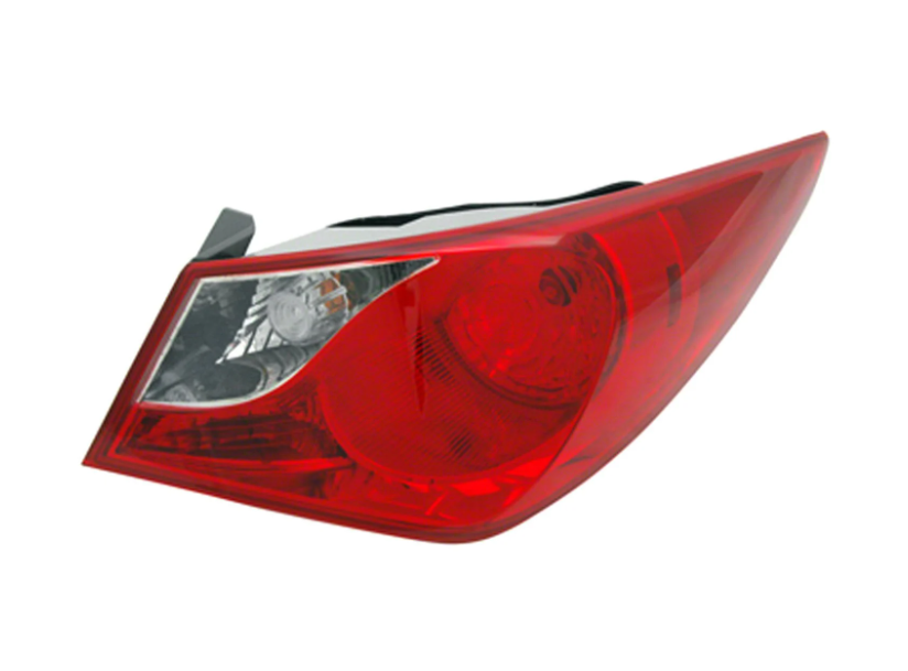 RT Taillamp assy outer HYUNDAI SONATA 2011-2014 Info: Exc HYBRID; Bulb Type 