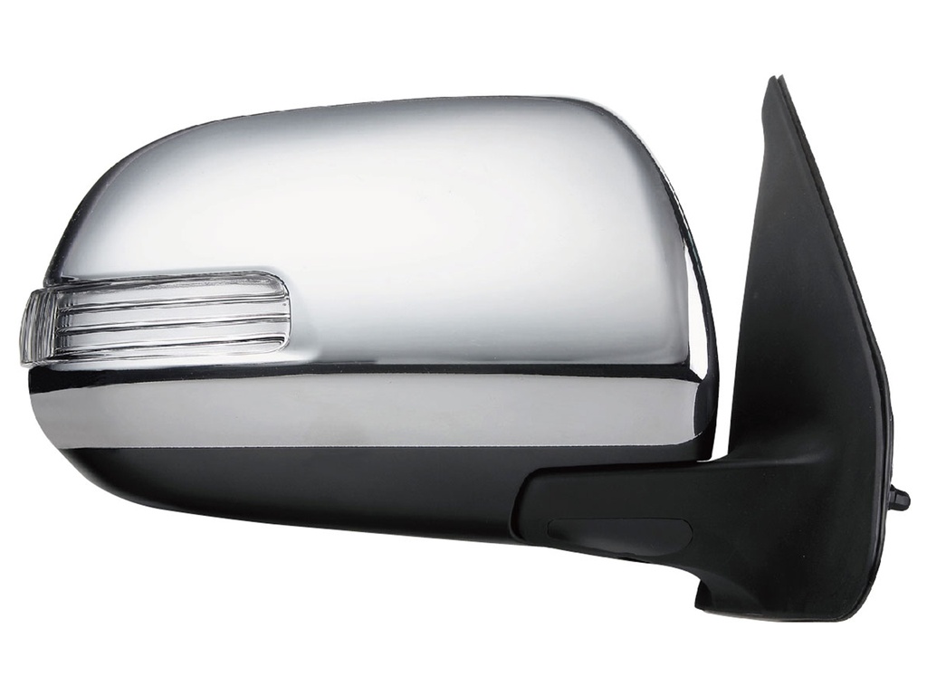 [TO1321285] RT Mirror outside rear view TOYOTA TACOMA 2012-2013: Power; w/Signal Lamp; w/Chrome Cap