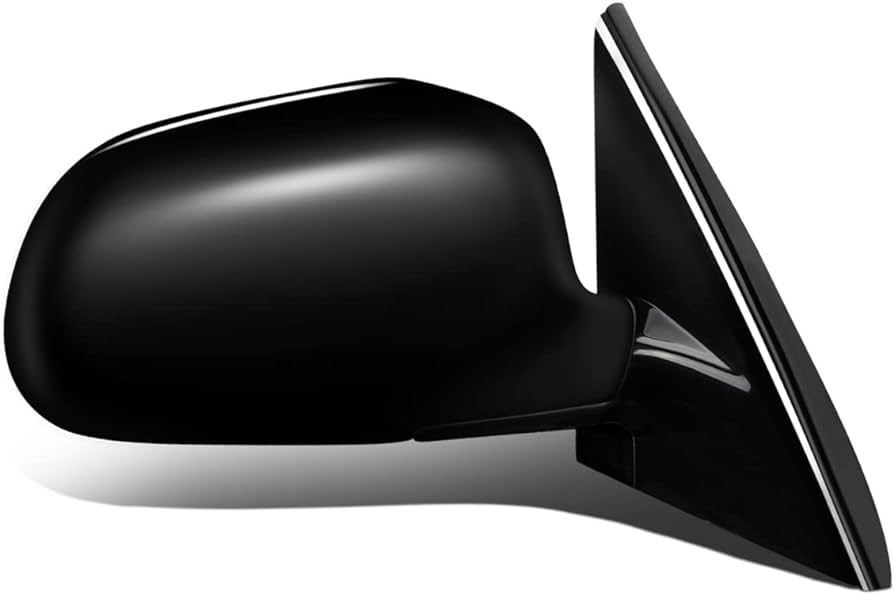 RT Mirror outside rear view MITSUBISHI MIRAGE 1997-2002 Info: 4dr sedan; power remote; black - paint to match