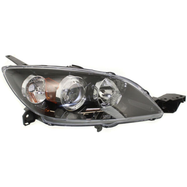 RT Headlamp lens/housing H/B MAZDA 3 2004-2009 H/B; Halogen