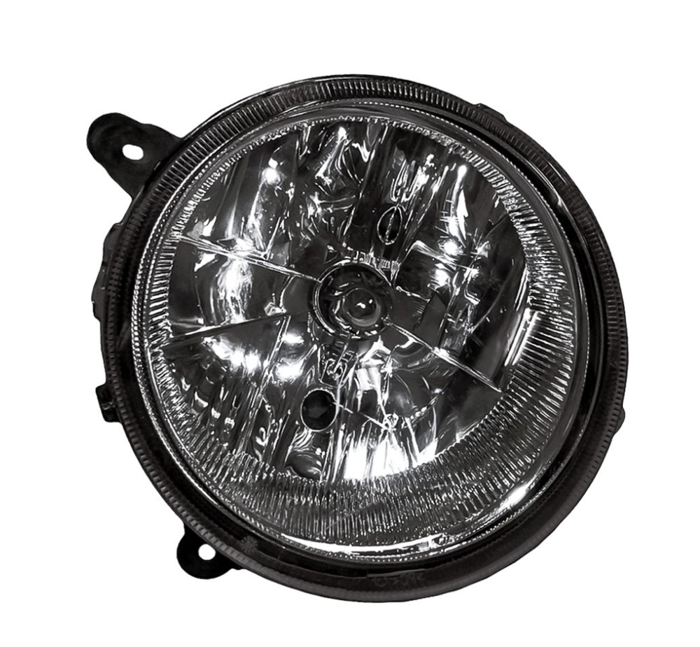 [CH2519119] RT Headlamp lens/housing JEEP COMPASS 2007-2010 w/Leveling System; E-Marked Headlamps; Code [LML] 