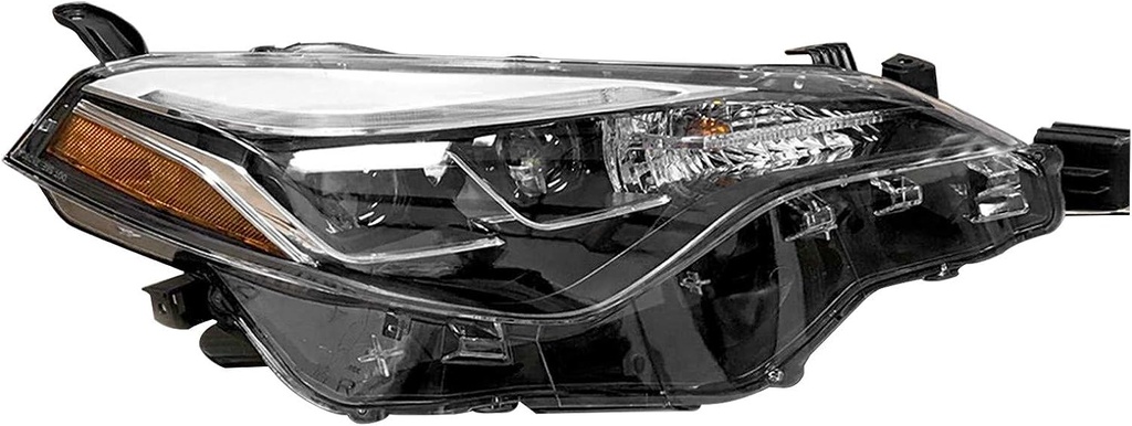 RT Headlamp assy TOYOTA COROLLA 2017-2019: SE|XLE|XSE; Multi-LED; w/LED