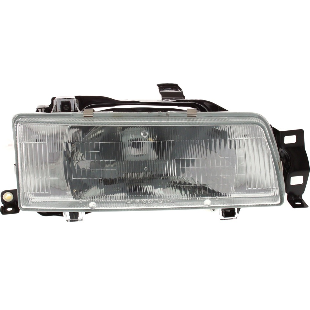 RT Headlamp assy composite TOYOTA COROLLA 1988-1992: 4dr; Sedan