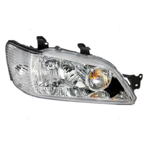 RT Headlamp assy composite MITSUBISHI LANCER 2002-2003 Info: w/bright bezel; except Evolution
