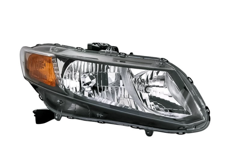 RT Headlamp assy composite HONDA CIVIC 2012-2012 Info: Sedan/Coupe