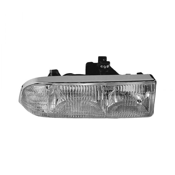 RT Headlamp assy composite CHEVROLET S10 1998-2004