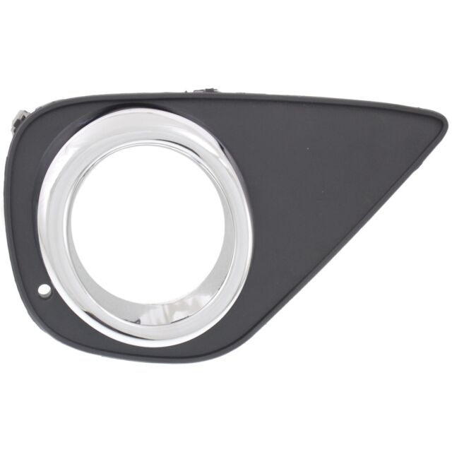 RT Front bumper insert TOYOTA YARIS 2015-2017: H/B; Fog Lamp Bezel; w/Fog Lamps