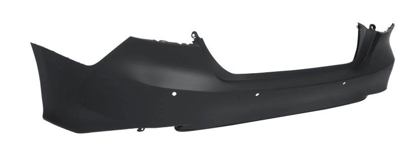 [TO1100334] Rear bumper cover TOYOTA CAMRY 2018-2019 Info: XLE; w/Parking Sensors; prime