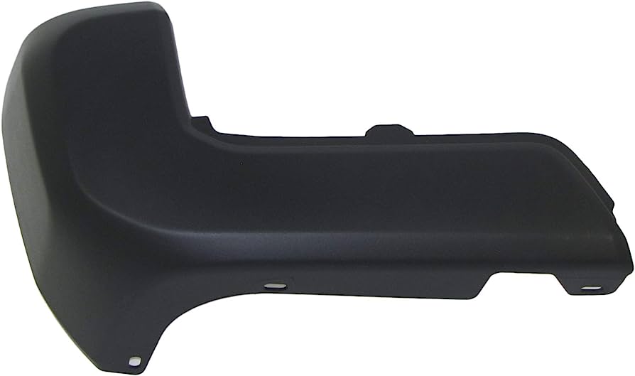 LT Rear bumper extension outer TOYOTA TACOMA 2016-2020 Info: End Cap; w/o Parking Assist; Black