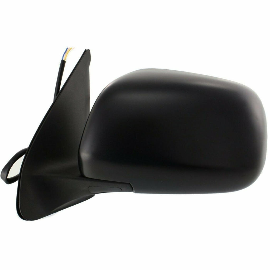 LT Mirror outside rear view TOYOTA TACOMA 2005-2011: Power; Matte Black