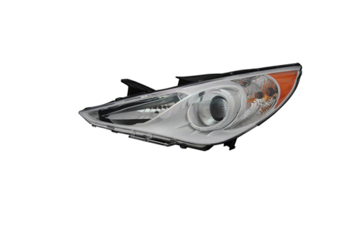 LT Headlamp assy composite HYUNDAI SONATA 2011-2014 Info: GLS; Halogen; Type 1; White Bezel
