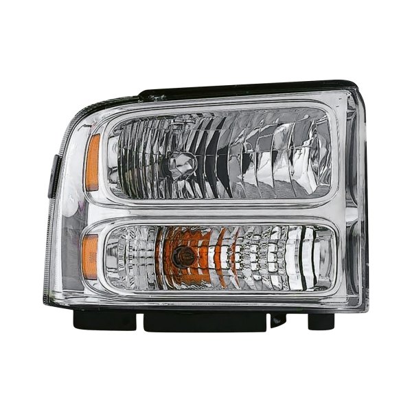 LT Headlamp assy composite FORD F-250 SUPER DUTY 2005-2007: w/o harley-davidson