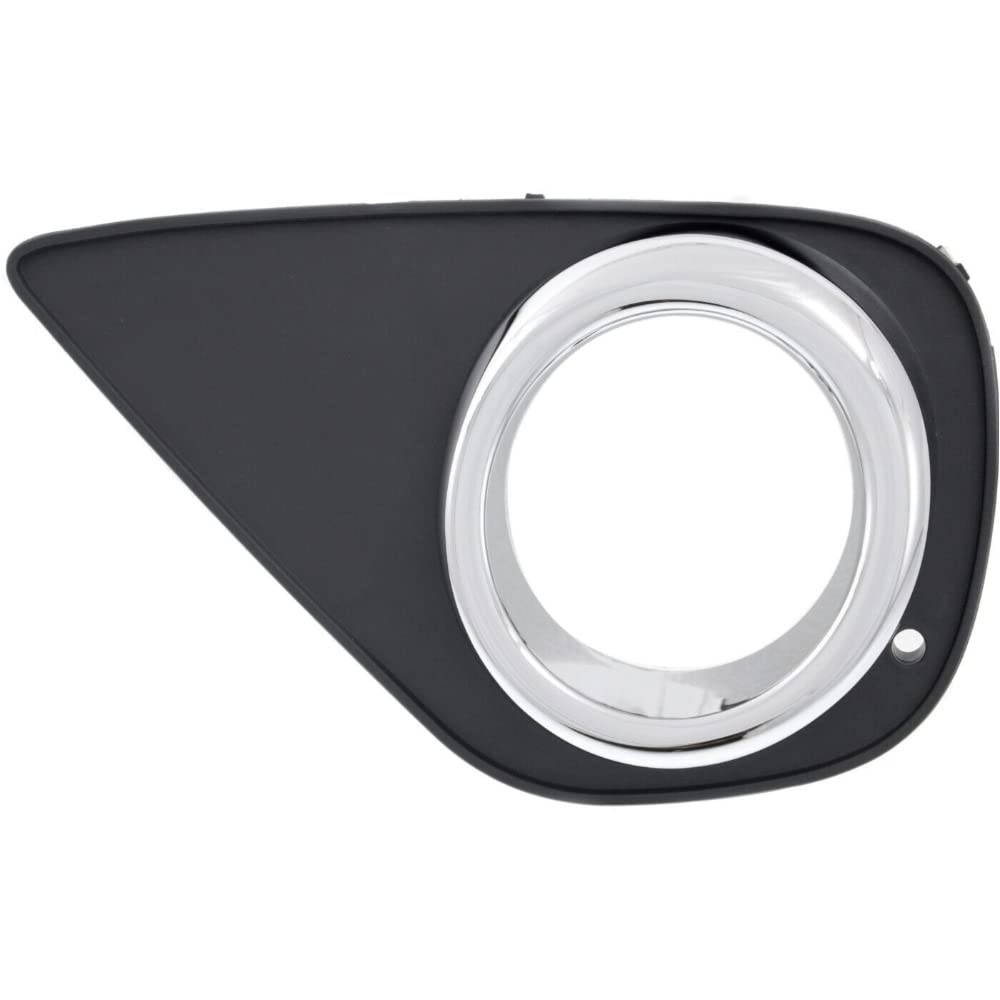 LT Front bumper insert TOYOTA YARIS 2015-2017: H/B; Fog Lamp Bezel; w/Fog Lamps