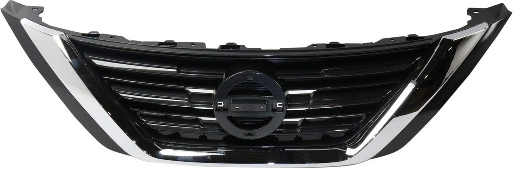 Grille assy NISSAN ALTIMA 2016-2018: Sedan; w/Chrome Mldg; Silver Gray