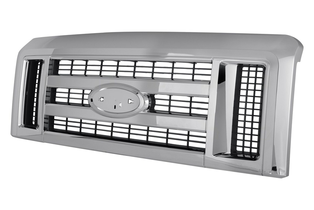 Grille assy FORD ECONOLINE 2008-2014; CHROME